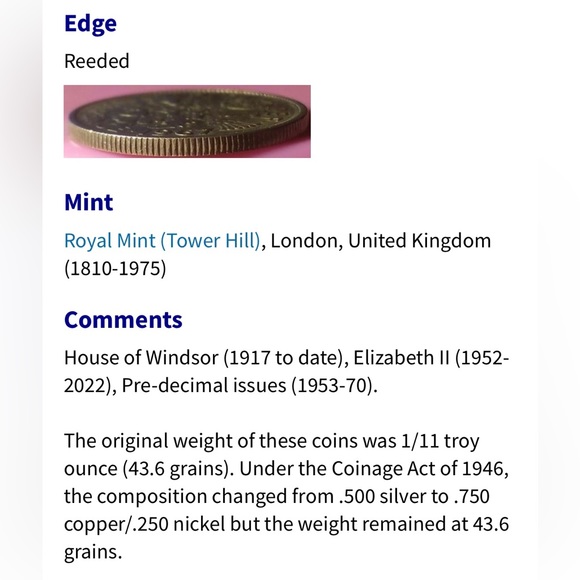 🎈$5 add on - 1961 SIX PENCE - Elizabeth II - Picture 6 of 6